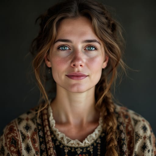 Finns, rendered by FLUX 1.1 Pro from the shared prompt, AI-generated adult subject