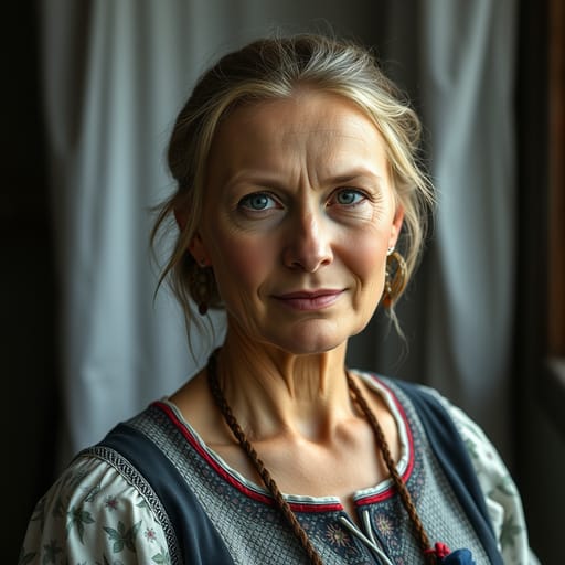 Finns, rendered by FLUX.1 schnell from the shared prompt, AI-generated adult subject