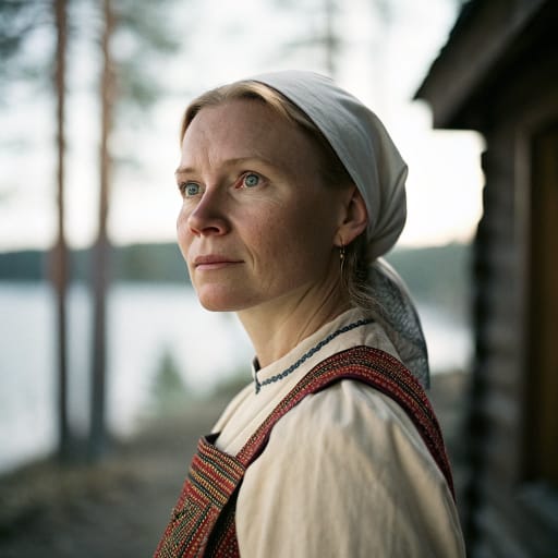 Finns, rendered by Recraft V3 from the shared prompt, AI-generated adult subject
