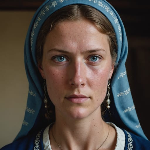 Frisians, rendered by Stable Image Core from the shared prompt, AI-generated adult subject