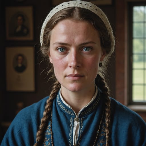 Frisians, rendered by Stable Image Core from the shared prompt, AI-generated adult subject