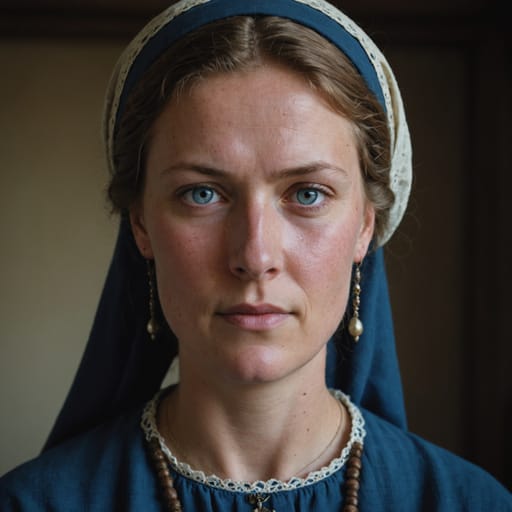 Frisians, rendered by Stable Image Core from the shared prompt, AI-generated adult subject