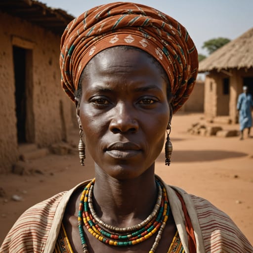 Fula, rendered by Stable Image Core from the shared prompt, AI-generated adult subject