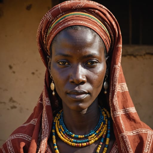 Fula, rendered by Stable Image Core from the shared prompt, AI-generated adult subject