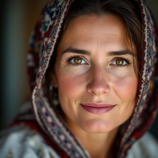Hungarians, rendered by FLUX 1.1 Pro from the shared prompt, AI-generated adult subject