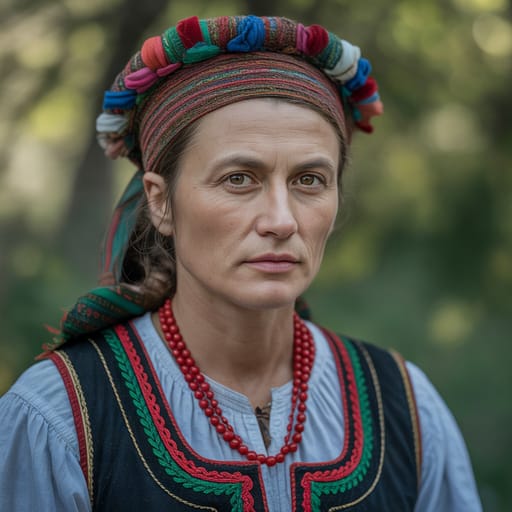 Hungarians, rendered by Ideogram 3.0 Turbo from the shared prompt, AI-generated adult subject