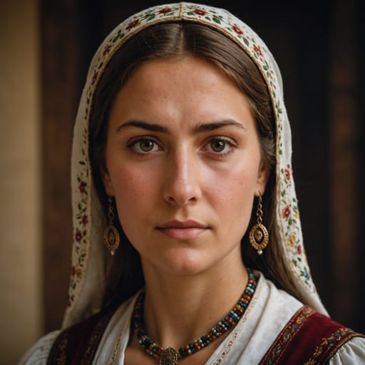 Hungarians, rendered by Stable Image Core from the shared prompt, AI-generated adult subject