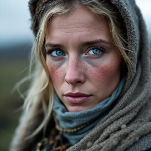 Icelanders, rendered by FLUX 1.1 Pro from the shared prompt, AI-generated adult subject