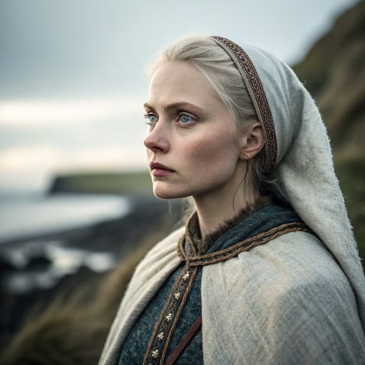 Icelanders, rendered by Recraft V3 from the shared prompt, AI-generated adult subject