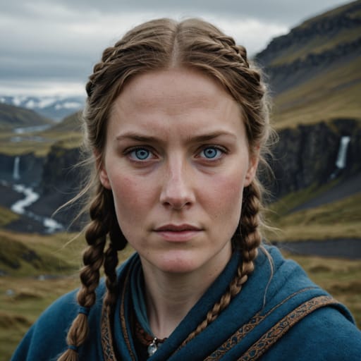 Icelanders, rendered by Stable Image Core from the shared prompt, AI-generated adult subject