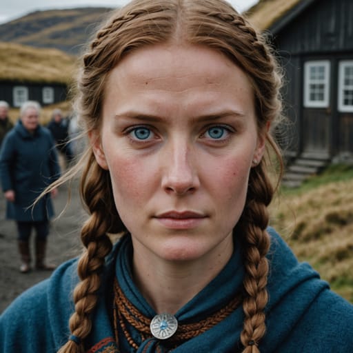 Icelanders, rendered by Stable Image Core from the shared prompt, AI-generated adult subject