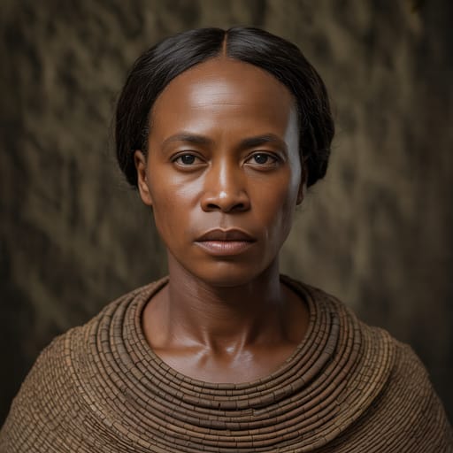 Igbo, rendered by Ideogram 3.0 Turbo from the shared prompt, AI-generated adult subject