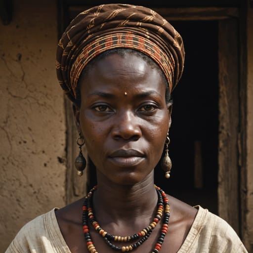 Igbo, rendered by Stable Image Core from the shared prompt, AI-generated adult subject