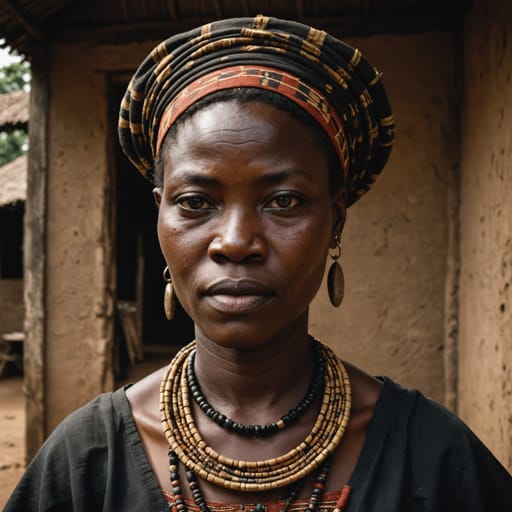 Igbo, rendered by Stable Image Core from the shared prompt, AI-generated adult subject