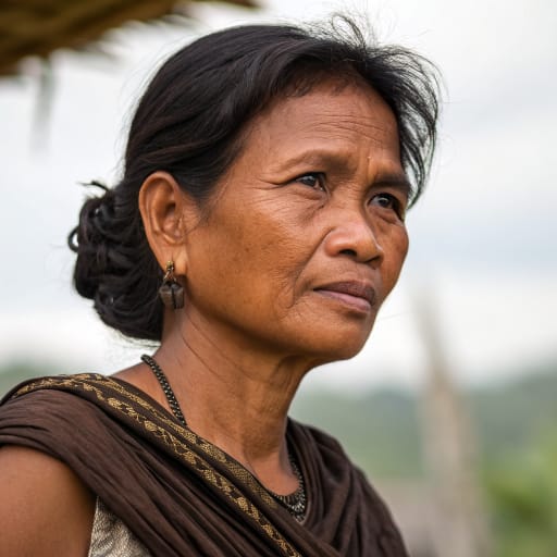Ilocano, rendered by Recraft V3 from the shared prompt, AI-generated adult subject