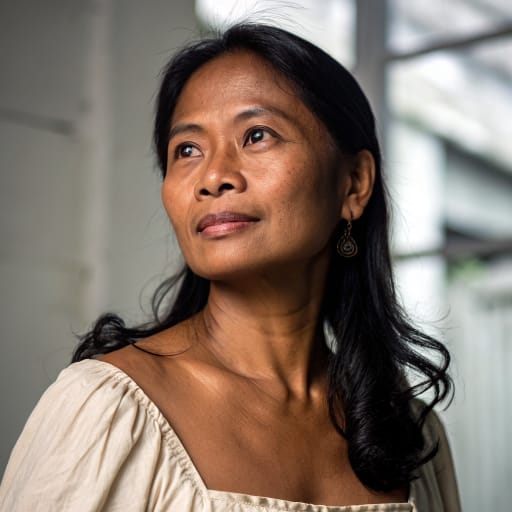 Ilocano, rendered by Recraft V3 from the shared prompt, AI-generated adult subject