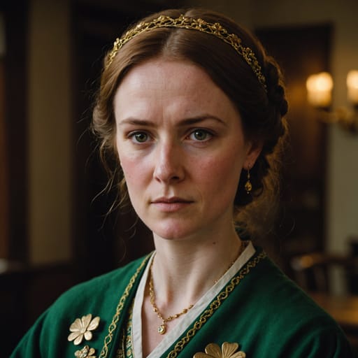 Irish, rendered by Stable Image Core from the shared prompt, AI-generated adult subject