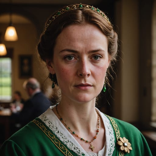 Irish, rendered by Stable Image Core from the shared prompt, AI-generated adult subject