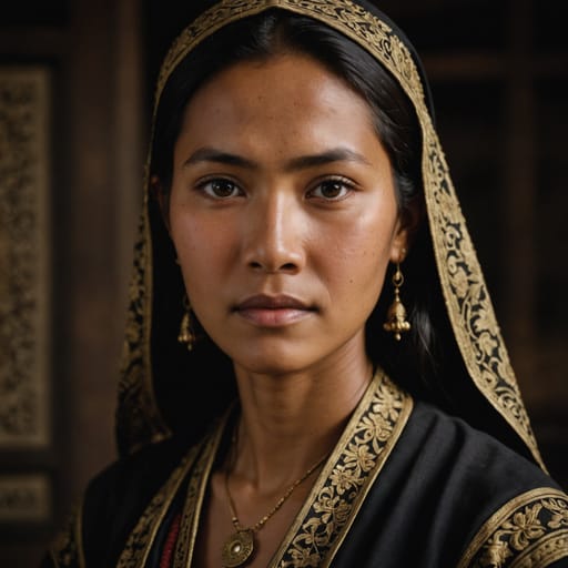 Javanese, rendered by Stable Image Core from the shared prompt, AI-generated adult subject