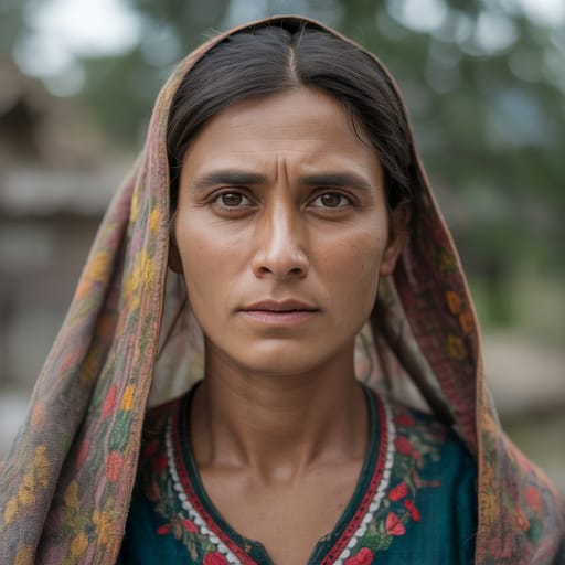 Kashmiris, rendered by Ideogram 3.0 Turbo from the shared prompt, AI-generated adult subject