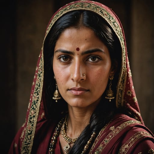 Kashmiris, rendered by Stable Image Core from the shared prompt, AI-generated adult subject