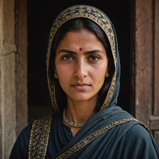 Kashmiris, rendered by Stable Image Core from the shared prompt, AI-generated adult subject