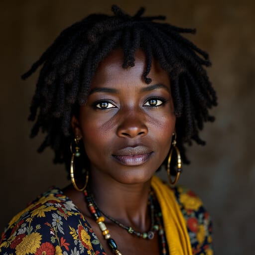 Luhya, rendered by FLUX 1.1 Pro from the shared prompt, AI-generated adult subject