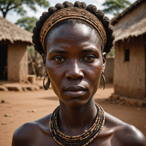 Luhya, rendered by Stable Image Core from the shared prompt, AI-generated adult subject