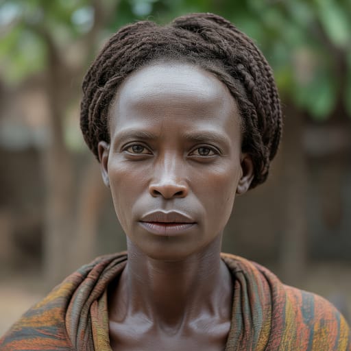 Mandinka, rendered by Ideogram 3.0 Turbo from the shared prompt, AI-generated adult subject