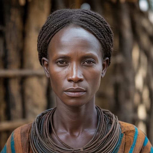 Mandinka, rendered by Ideogram 3.0 Turbo from the shared prompt, AI-generated adult subject