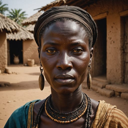 Mandinka, rendered by Stable Image Core from the shared prompt, AI-generated adult subject