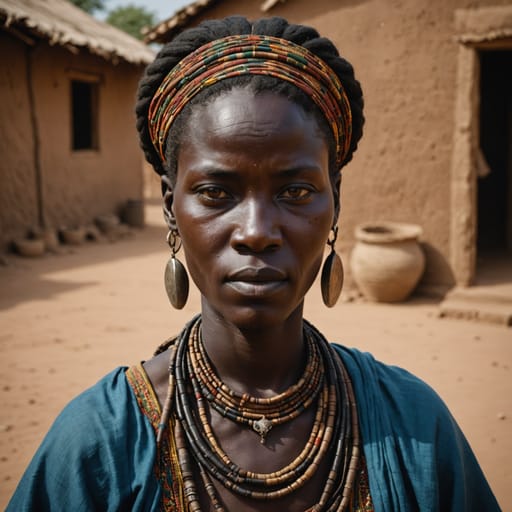 Mandinka, rendered by Stable Image Core from the shared prompt, AI-generated adult subject