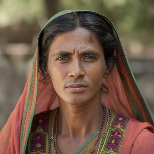 Marathi, rendered by Ideogram 3.0 Turbo from the shared prompt, AI-generated adult subject