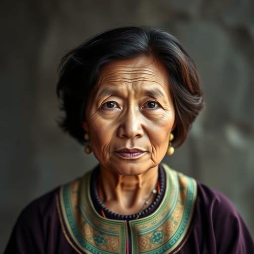 Minangkabau, rendered by FLUX.1 schnell from the shared prompt, AI-generated adult subject