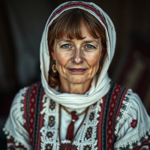 Norwegians, rendered by FLUX.1 schnell from the shared prompt, AI-generated adult subject