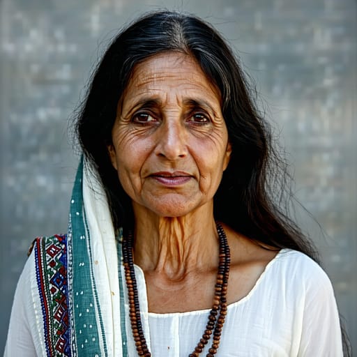 Parsis, rendered by Stable Diffusion 3.5 Large from the shared prompt, AI-generated adult subject
