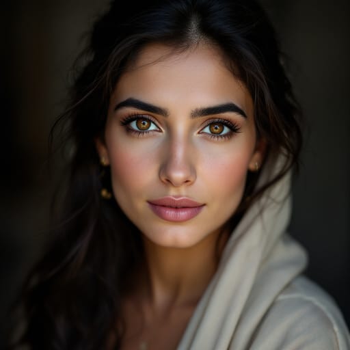 Persians, rendered by FLUX 1.1 Pro from the shared prompt, AI-generated adult subject