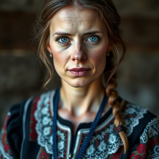 Slovaks, rendered by FLUX.1 schnell from the shared prompt, AI-generated adult subject