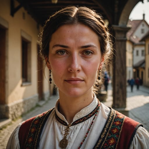 Slovenes, rendered by Stable Image Core from the shared prompt, AI-generated adult subject