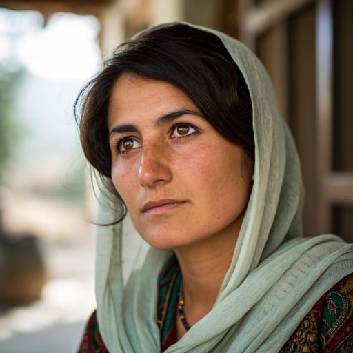 Tajiks, rendered by Recraft V3 from the shared prompt, AI-generated adult subject