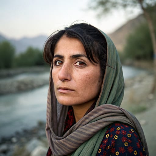 Tajiks, rendered by Recraft V3 from the shared prompt, AI-generated adult subject