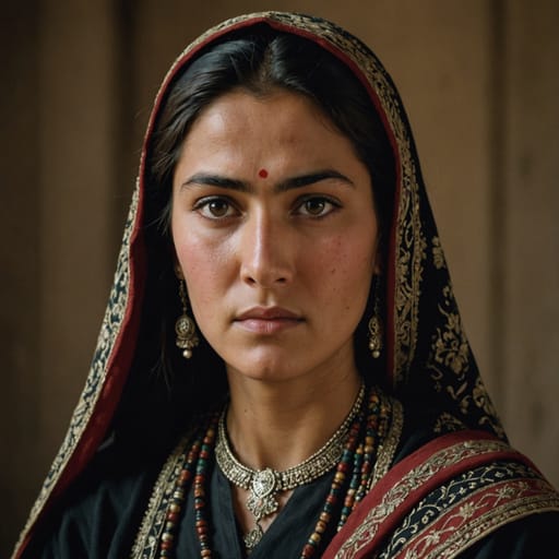 Tajiks, rendered by Stable Image Core from the shared prompt, AI-generated adult subject