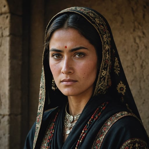 Tajiks, rendered by Stable Image Core from the shared prompt, AI-generated adult subject