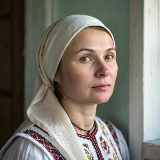 Tatars, rendered by Recraft V3 from the shared prompt, AI-generated adult subject