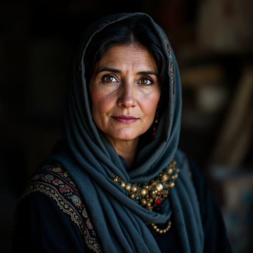 Uzbeks, rendered by FLUX 1.1 Pro from the shared prompt, AI-generated adult subject