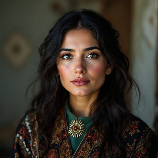 Uzbeks, rendered by FLUX 1.1 Pro from the shared prompt, AI-generated adult subject