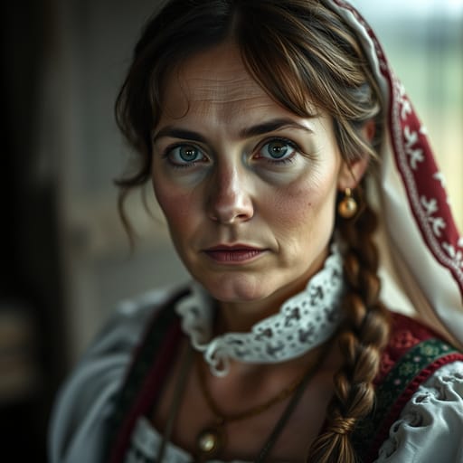 Welsh, rendered by FLUX.1 schnell from the shared prompt, AI-generated adult subject