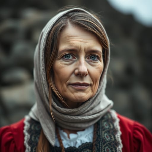 Welsh, rendered by FLUX.1 schnell from the shared prompt, AI-generated adult subject