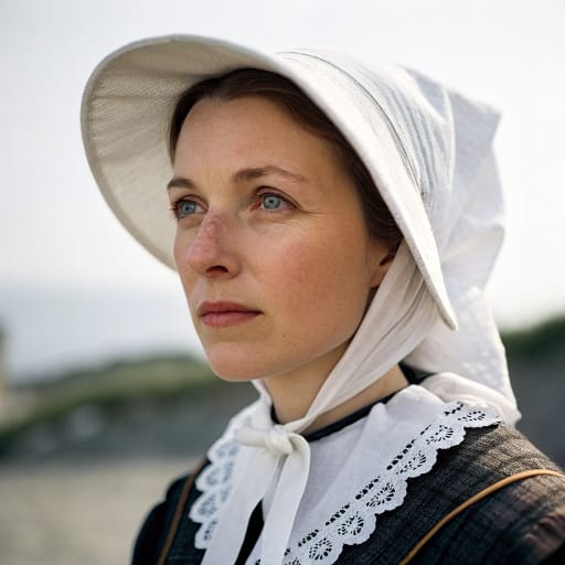Welsh, rendered by Recraft V3 from the shared prompt, AI-generated adult subject