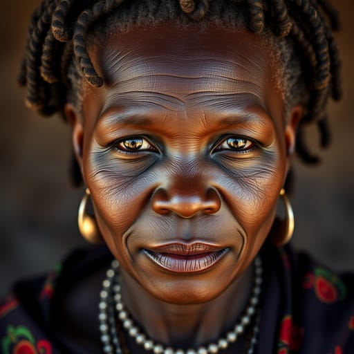 Zulu, rendered by FLUX.1 schnell from the shared prompt, AI-generated adult subject